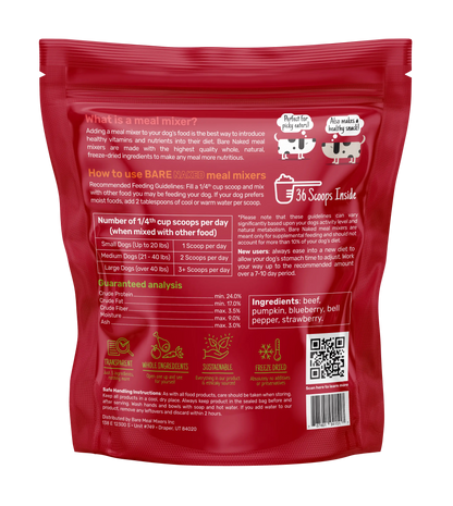 Beef Mix - 12oz Bare Naked Pet Co.