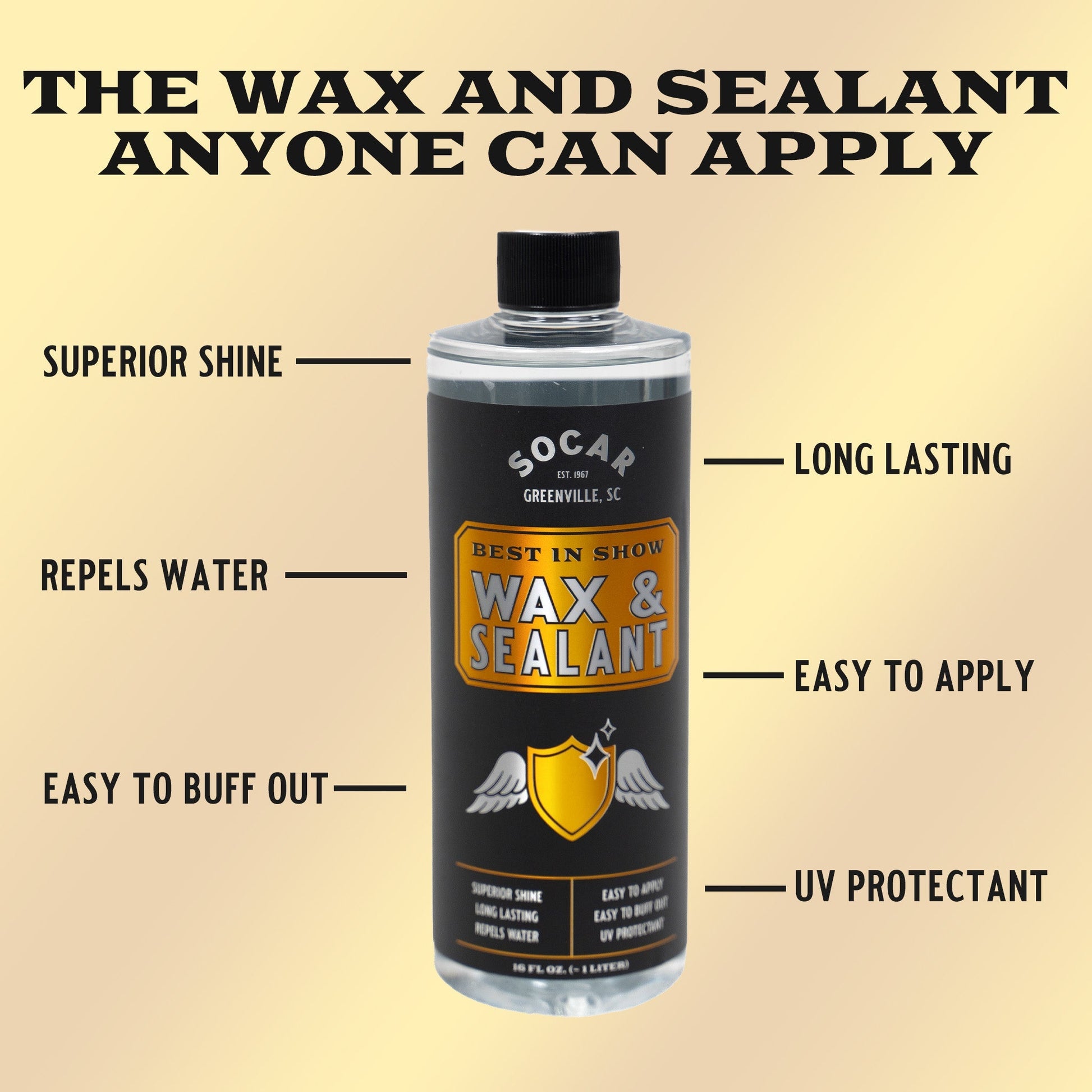 Best in Show - Ceramic-Like Spray Wax Socar Chemical