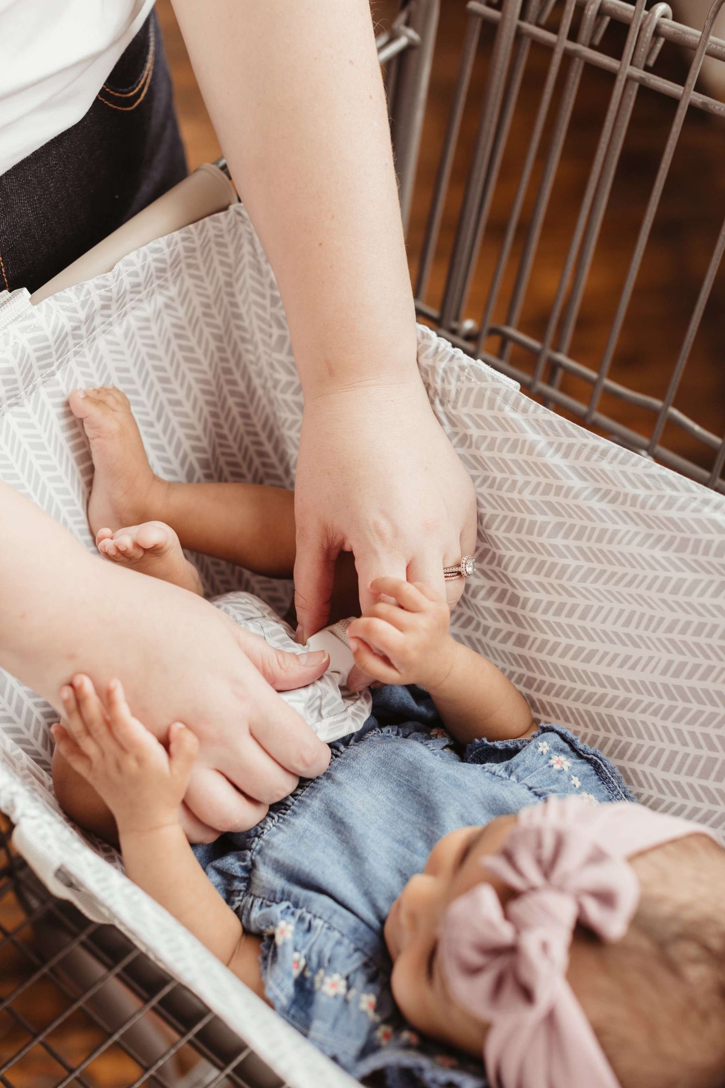 Baby Shopping Cart Hammock | Little Arrow Design - Get it from Bo