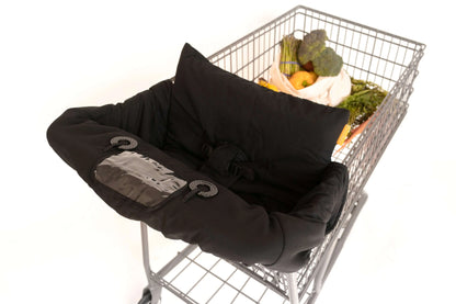 Baby Shopping Cart Cover | Black Fabric - Get it from Bo