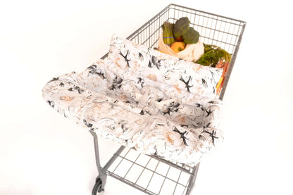 Baby Shopping Cart Cover | Coming Up Roses Beautiful Floral Print - Get it from Bo