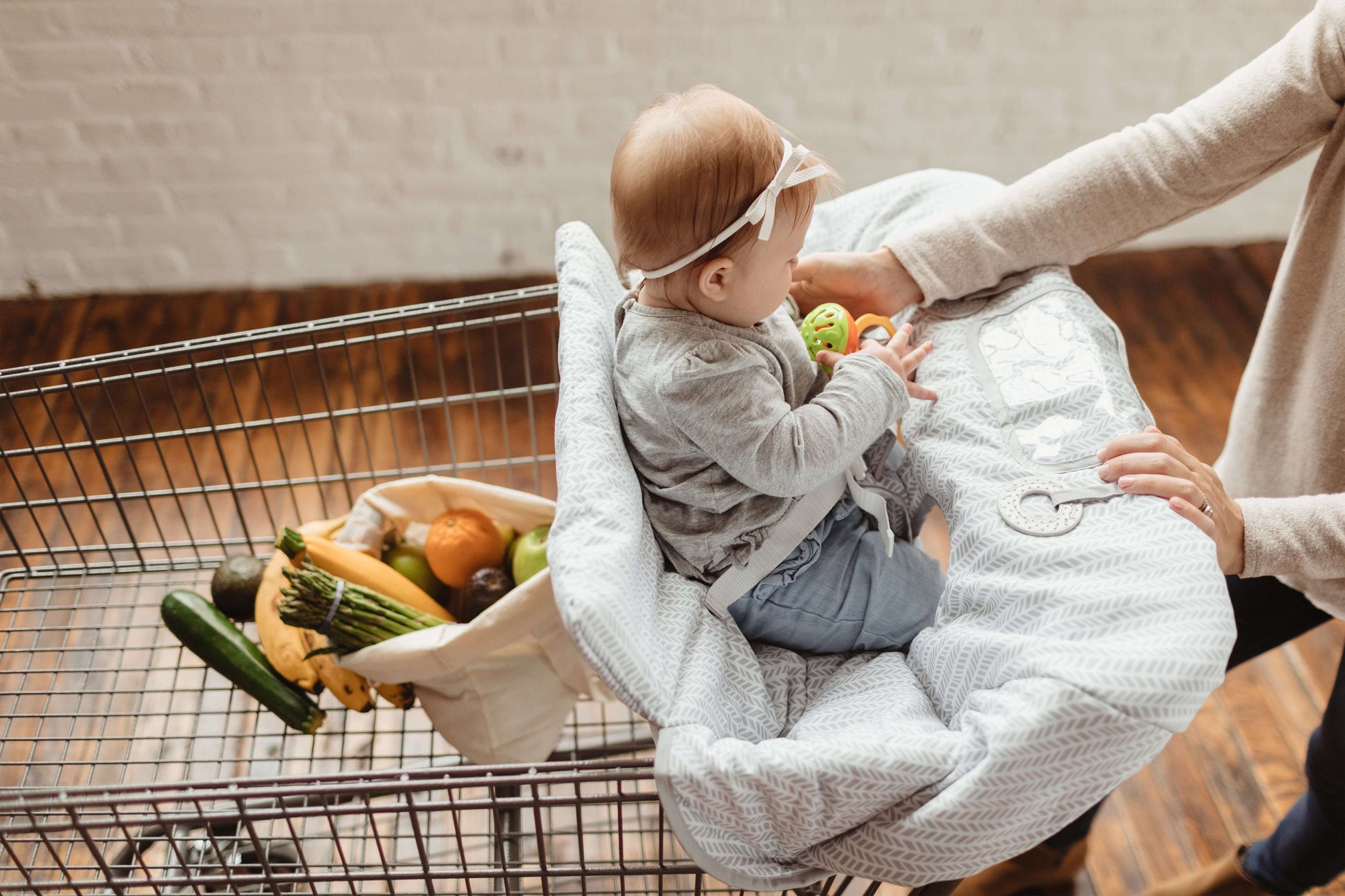 Baby Shopping Cart Cover | Little Arrows Design - Get it from Bo