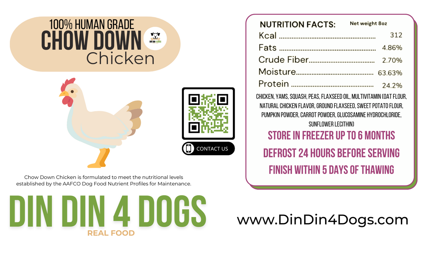 Beef and Chicken Combo - case includes 24, 8oz meals - Get it from Bo