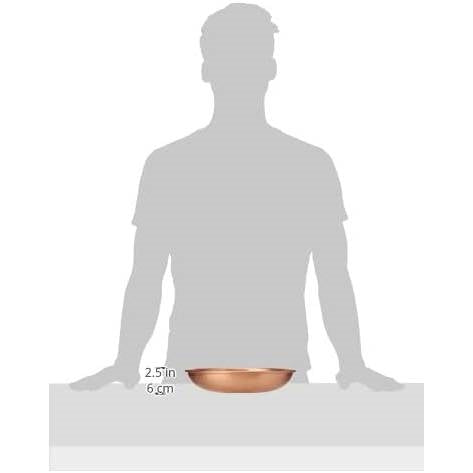 Premium Hand Hammered Copper Rain Chain Basin - 11-inch Diameter FastFurnishings