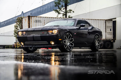 Buca Gloss Black Machined Strada