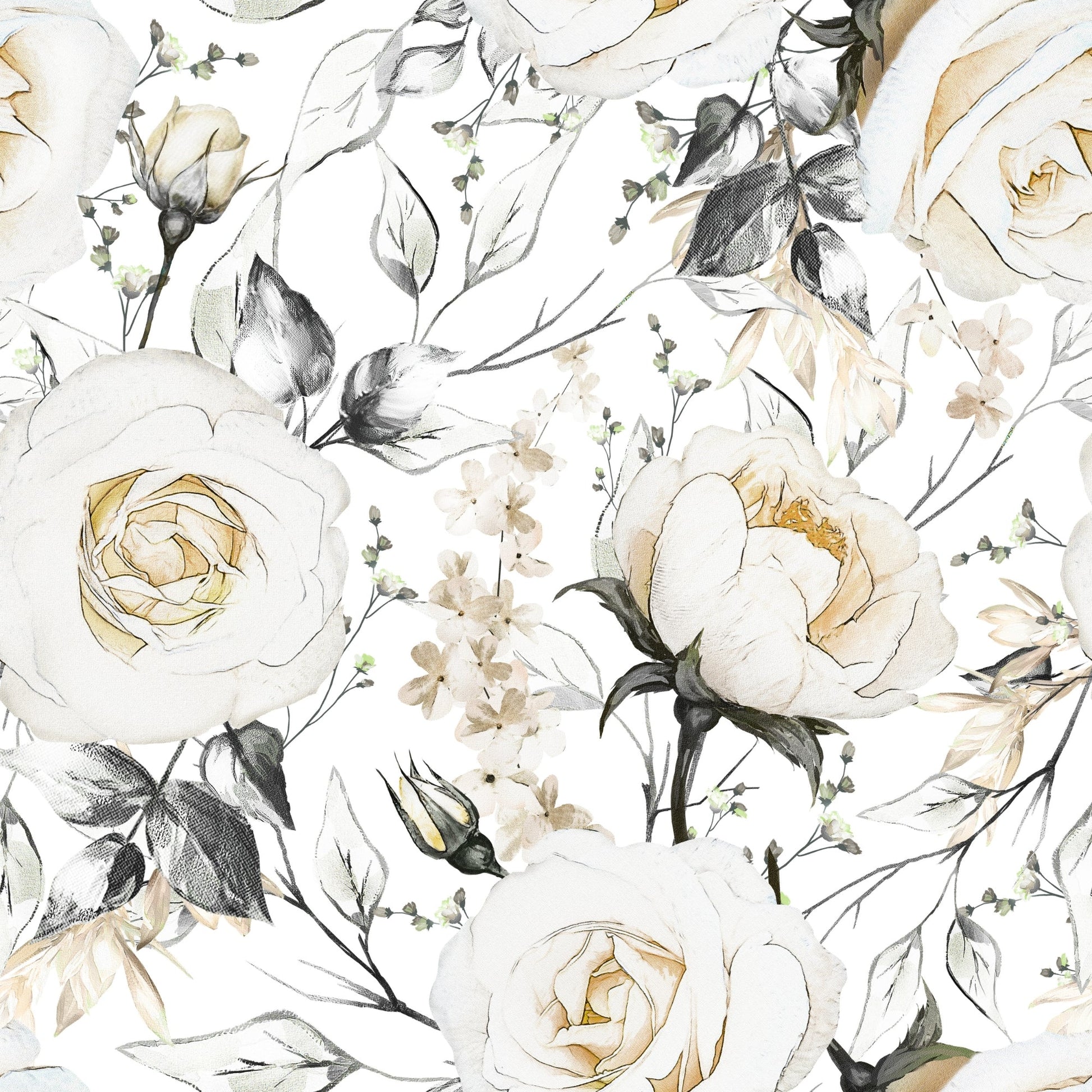 Baby Shopping Cart Cover | Coming Up Roses Beautiful Floral Print - Get it from Bo