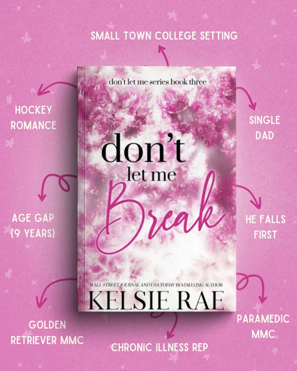 Steamy Hockey Book Bundle: Don't Let Me Series Author Kelsie Rae