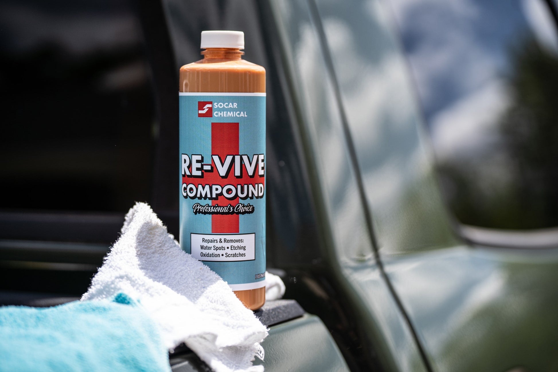 Re-Vive - Fine Grit Automotive Buffing & Polishing Compound Socar Chemical