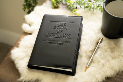 Leather Book of Mormon - Hard Cover - Get it from Bo