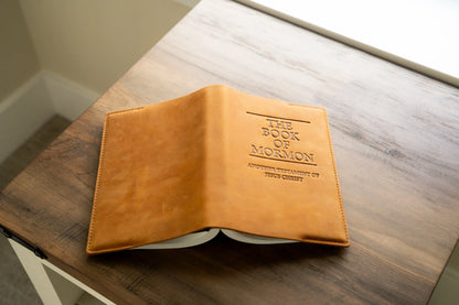 Leather Book of Mormon - Hard Cover - Get it from Bo