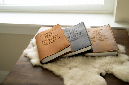 Leather Book of Mormon - Hard Cover - Get it from Bo