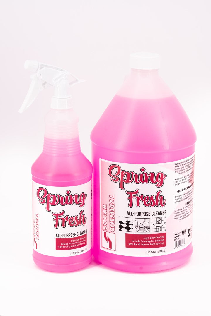 Spring Fresh - Zero Residue Interior Surface Cleaner Socar Chemical