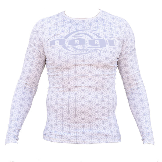 Spectral Long Sleeve Rashguard - White (LS) - Get it from Bo