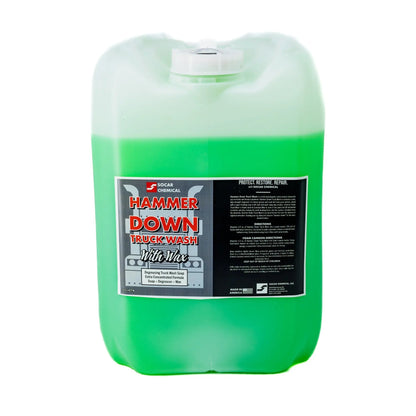 Hammer Down Heavy Duty Truck Wash Soap with Wax Socar Chemical