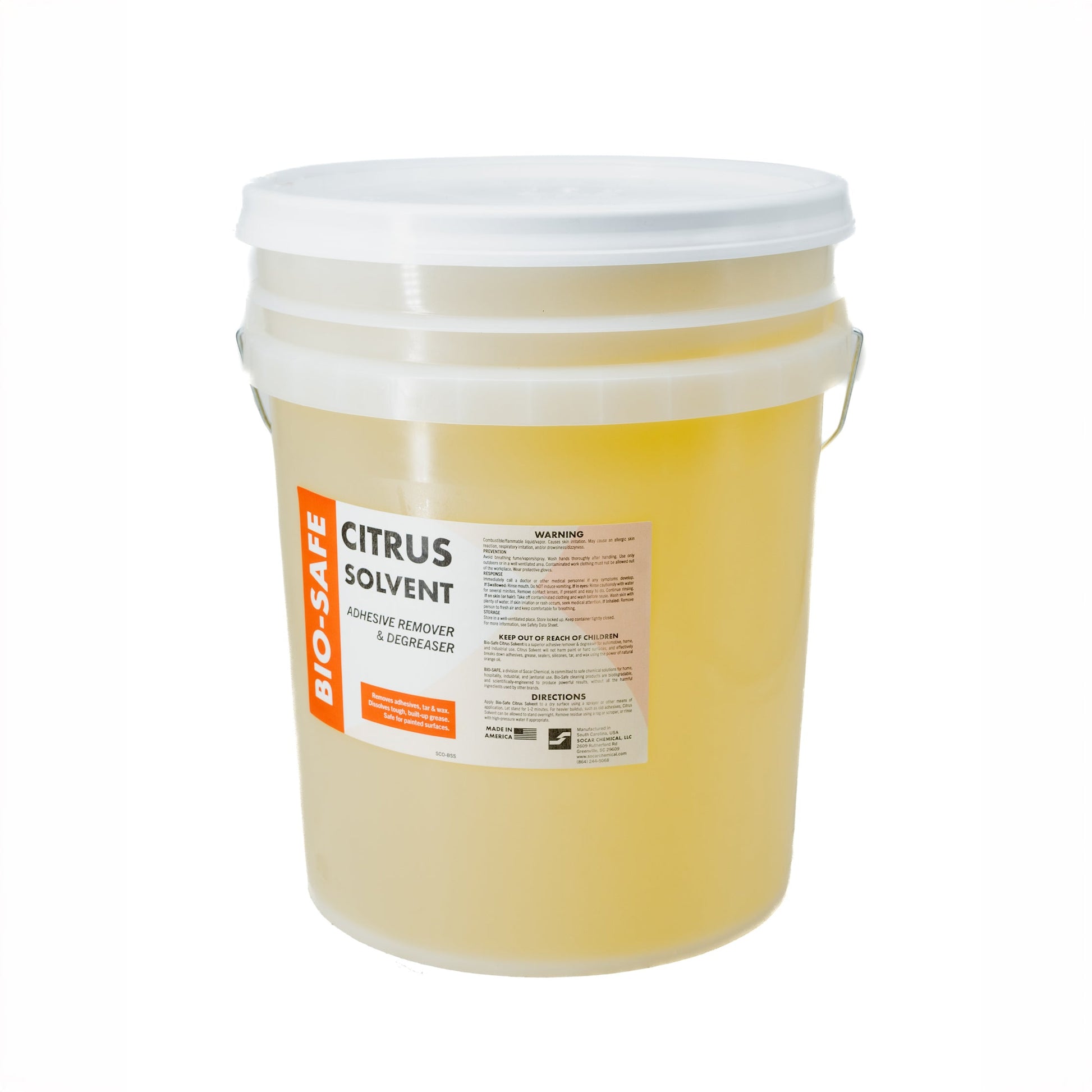 Bio-Safe Citrus Solvent Industrial Grade Adhesive Remover Socar Chemical