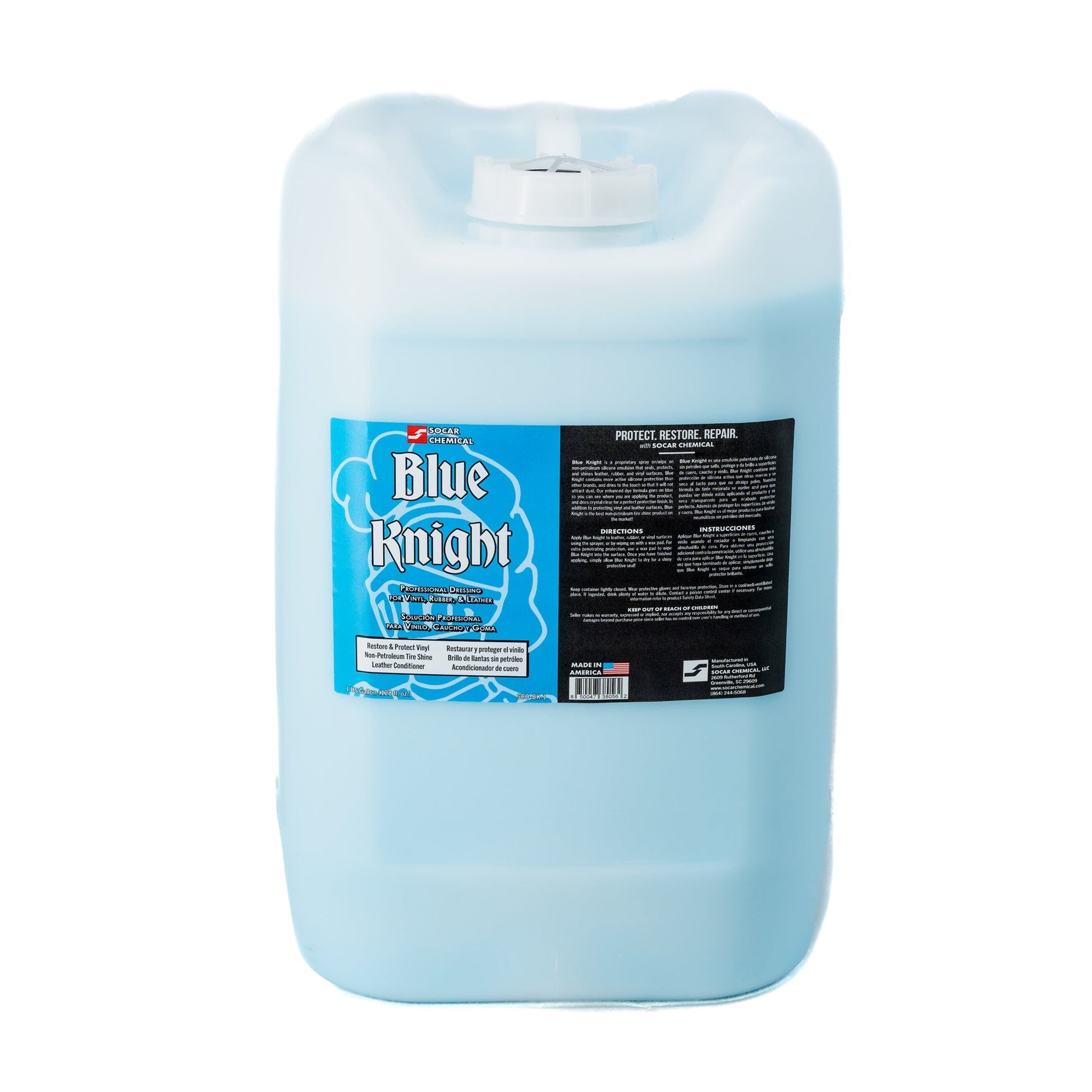 Blue Knight Interior Protectant & Conditioner Socar Chemical