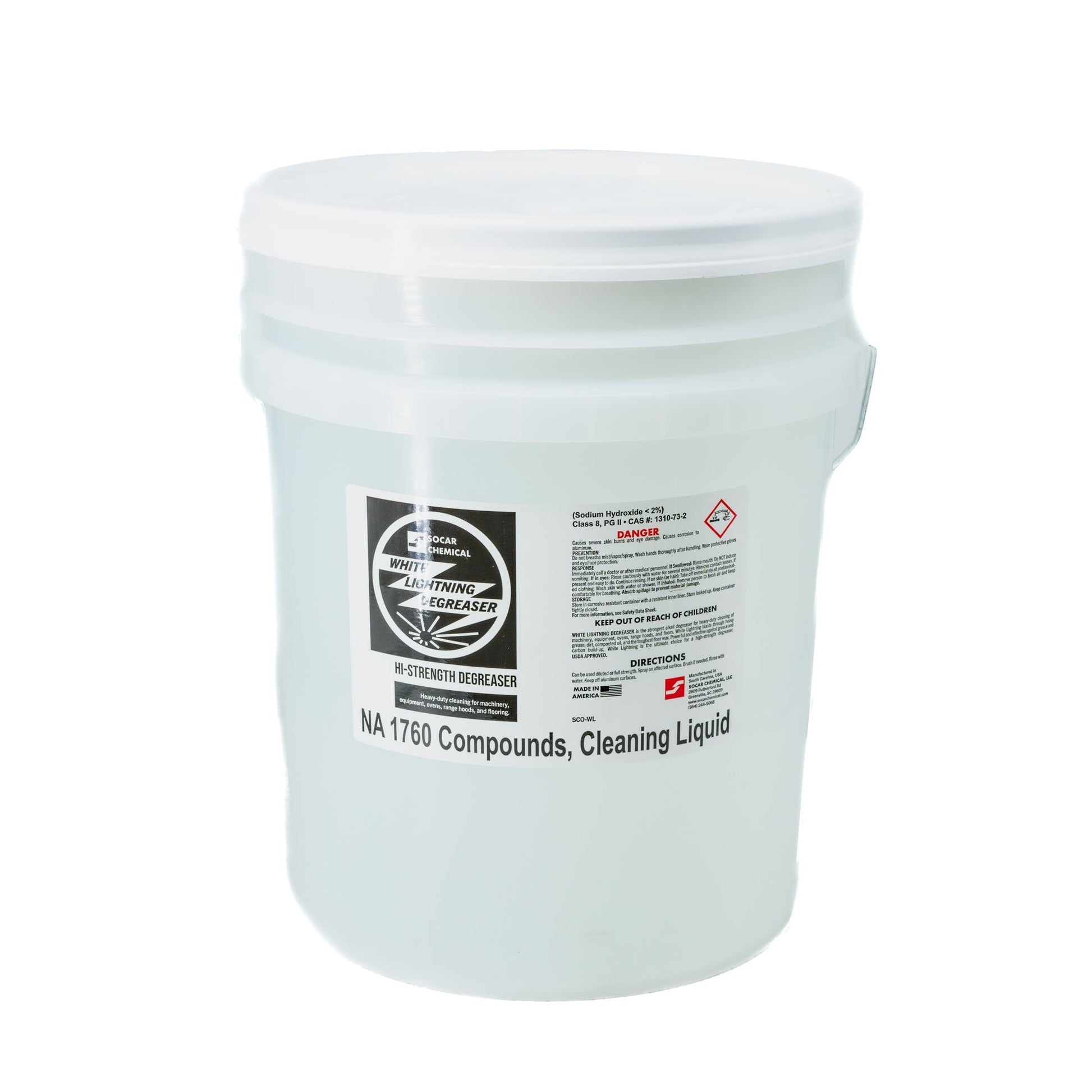 White Lightning Industrial Degreaser Socar Chemical