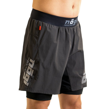 KIDS Ghost Premium Lined Grappling Shorts - New Jersey Gray - Get it from Bo