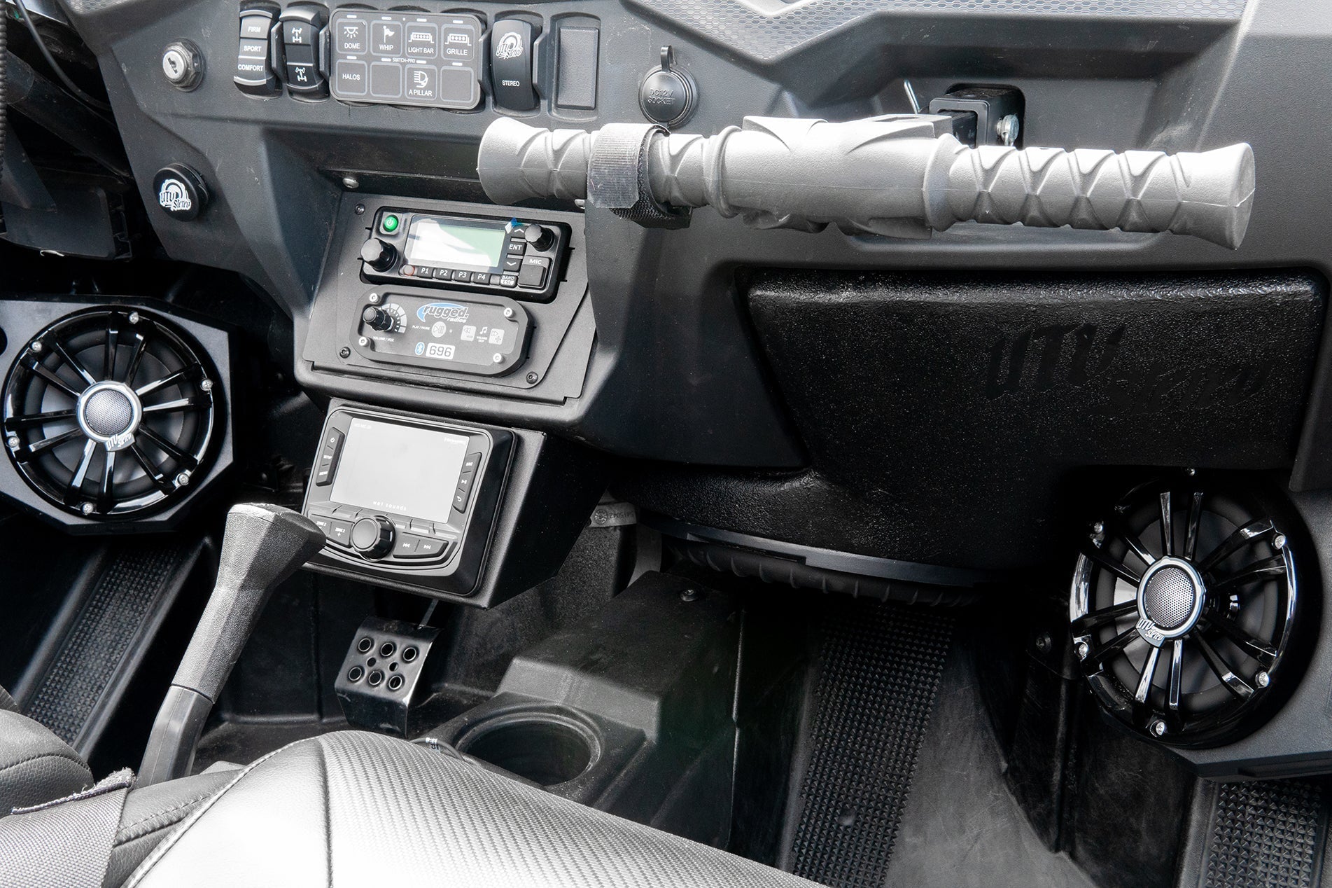 RZR Under Dash Display Mount | UTVS-RZR-HUMT-UNDERDASH Dunes 2 Dezert SXS