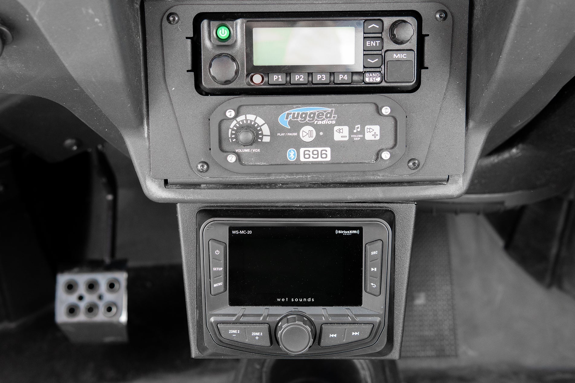 RZR Under Dash Display Mount | UTVS-RZR-HUMT-UNDERDASH Dunes 2 Dezert SXS