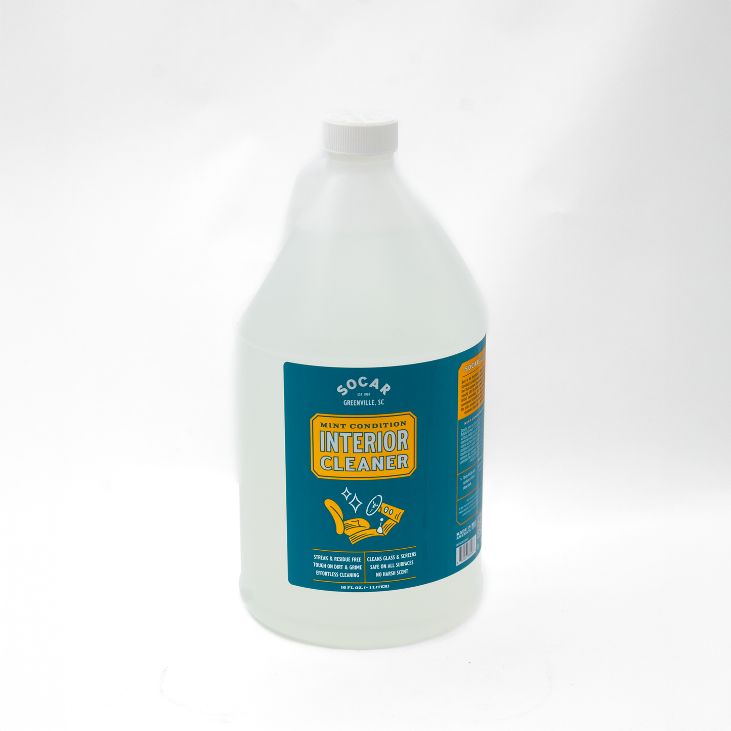 Mint Condition Interior Cleaner with BioSafe Formula™ Socar Chemical