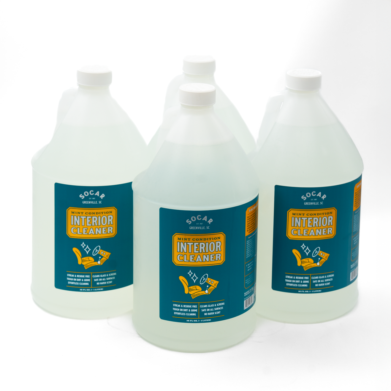 Mint Condition Interior Cleaner with BioSafe Formula™ Socar Chemical