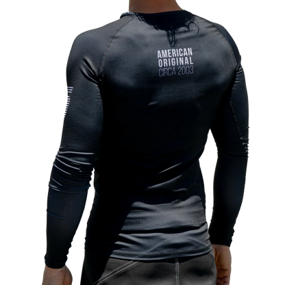 Core Long Sleeve Rash Guard - BLACK NoGi Industries