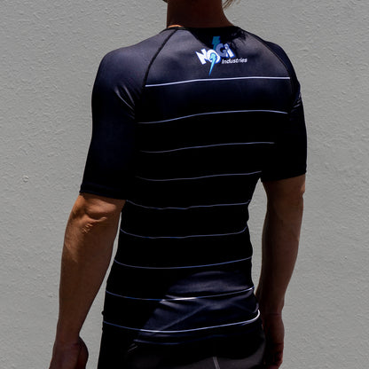 Energy Rash Guard by Nogi Industries Short Sleeve - BLACK - Get it from Bo