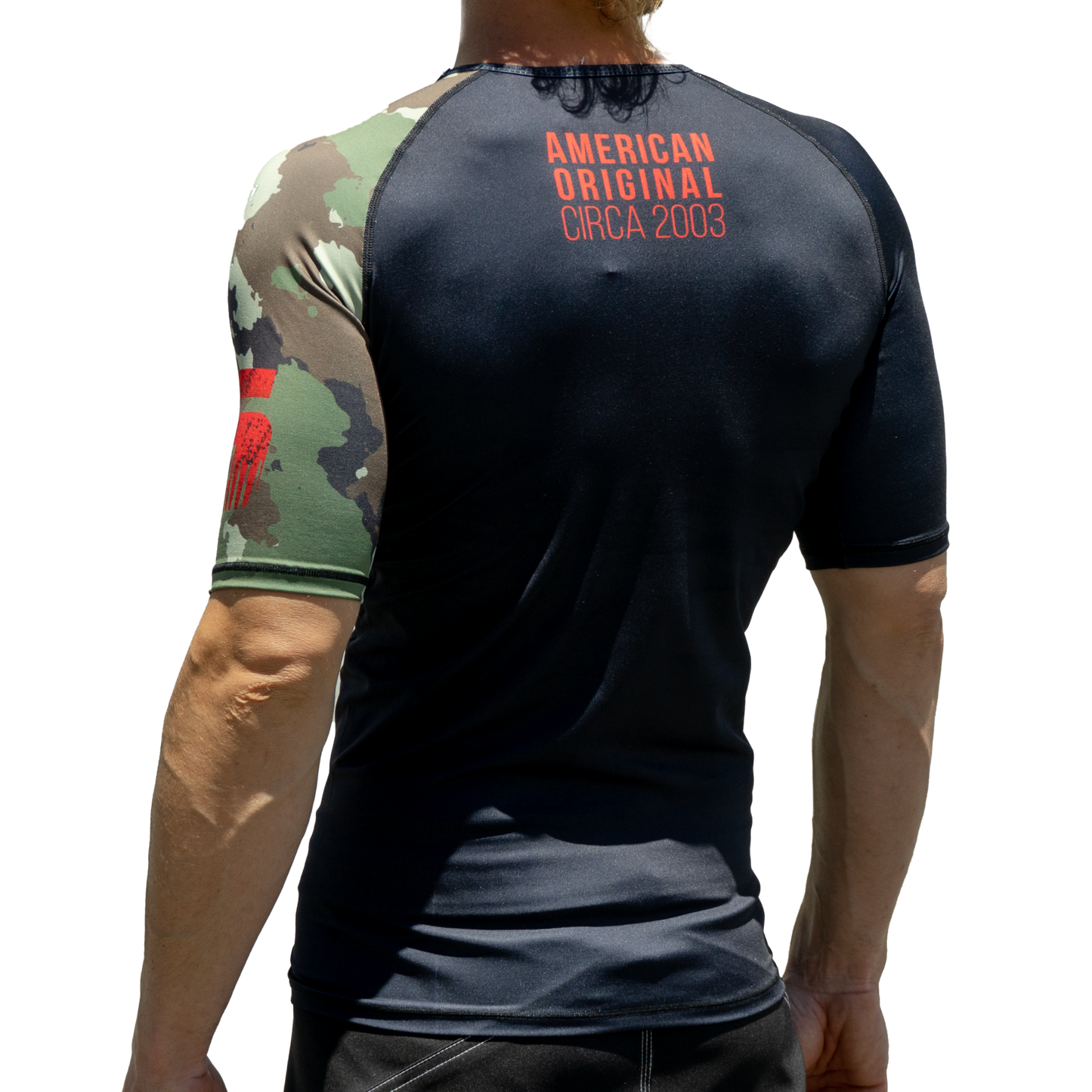 Dutch Camo Short Sleeve Rash Guard - Get it from Bo