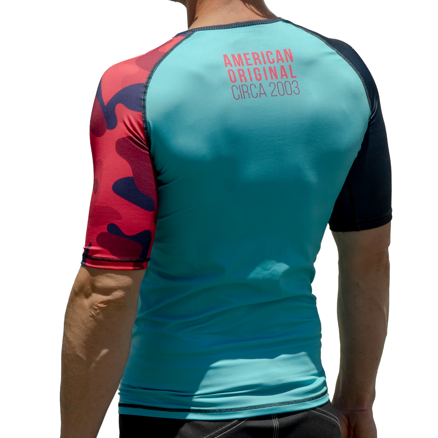 Recall Camo Short Sleeve Rash Guard - Get it from Bo