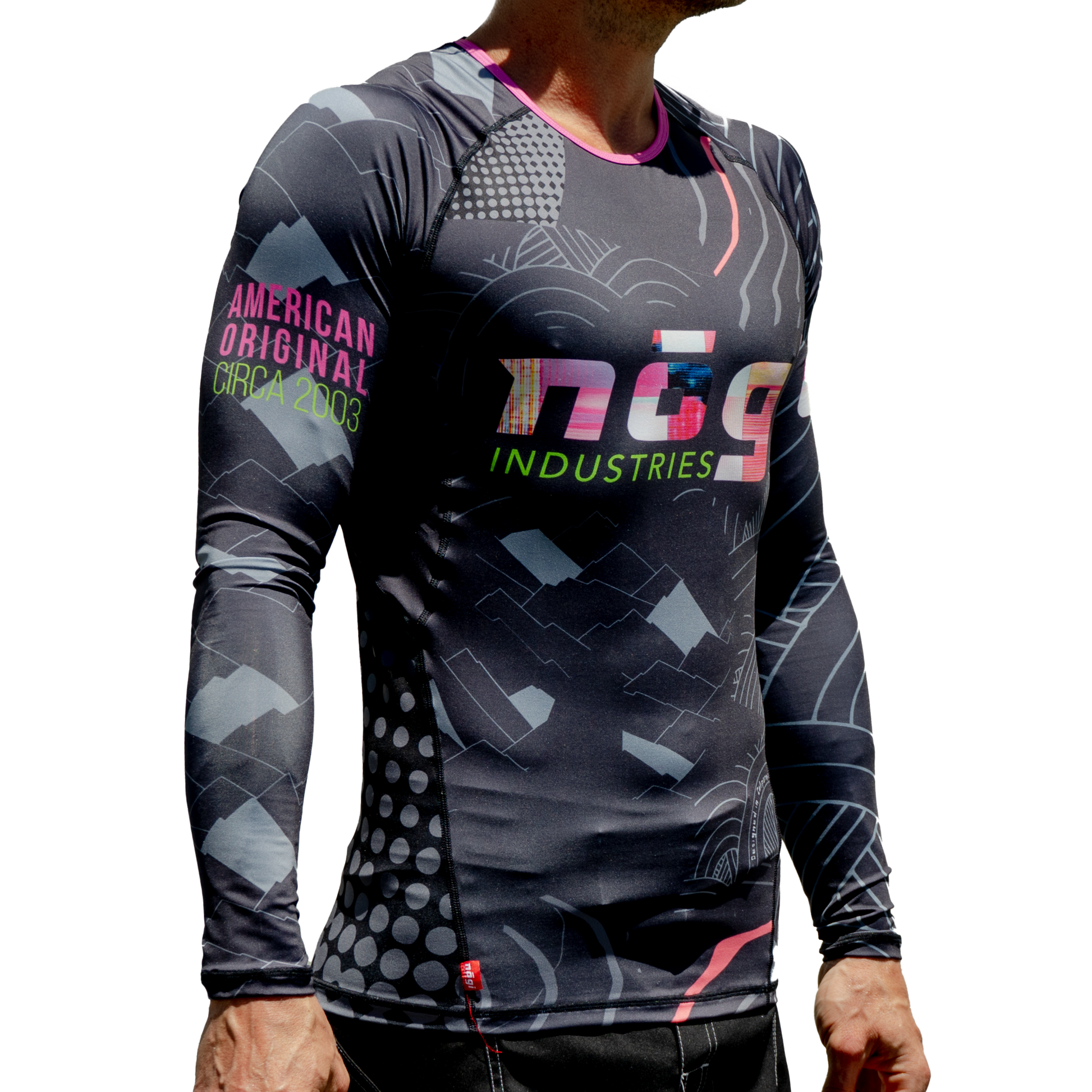 Acid Gambit Long Sleeve Rash Guard - Get it from Bo