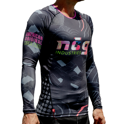 Acid Gambit Long Sleeve Rash Guard - Get it from Bo