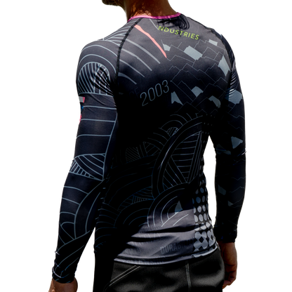 Acid Gambit Long Sleeve Rash Guard - Get it from Bo