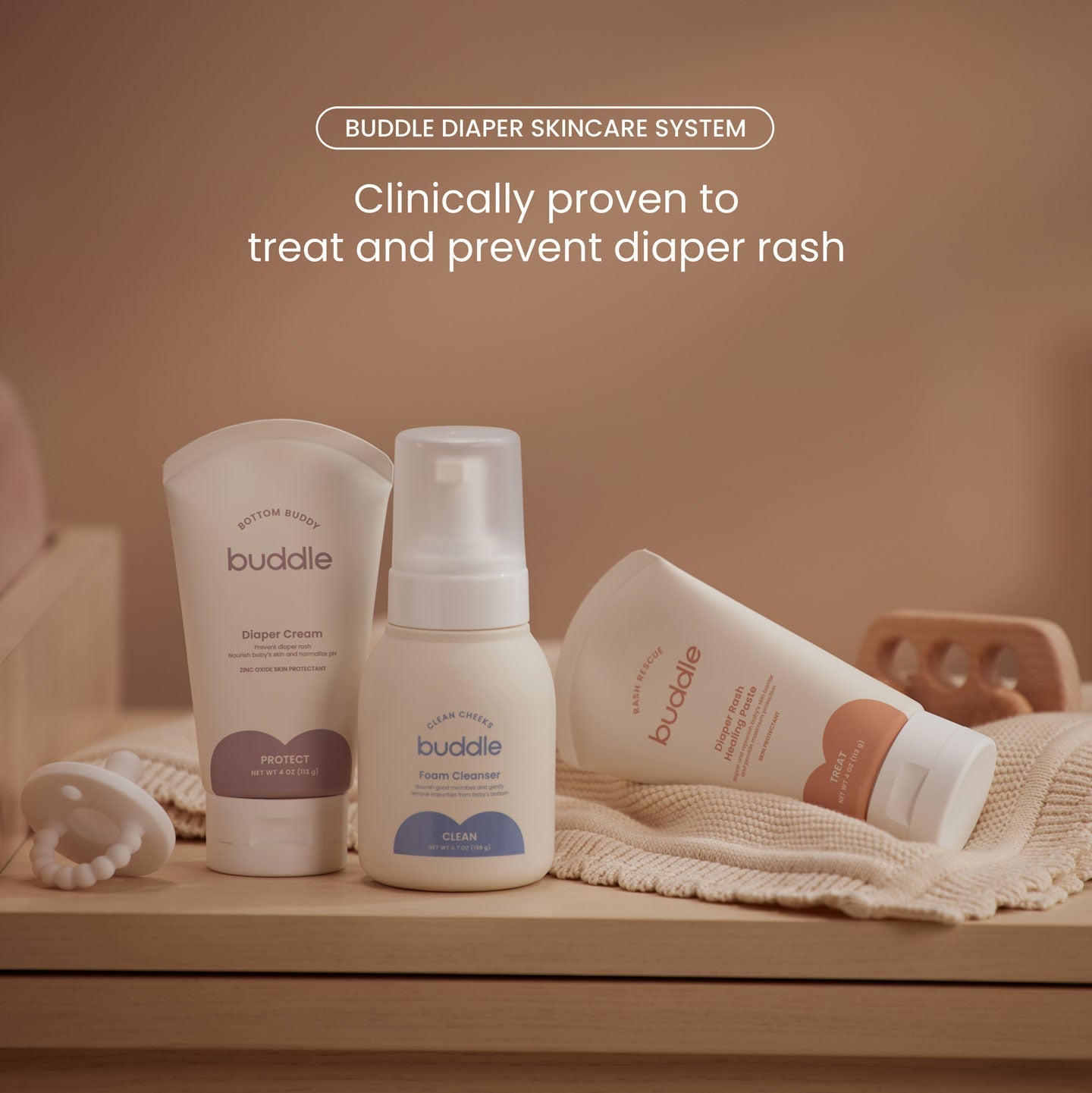 The Buddle Diaper Skincare System Buddle Skincare