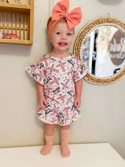 He is risen ruffle top set - Get it from Bo