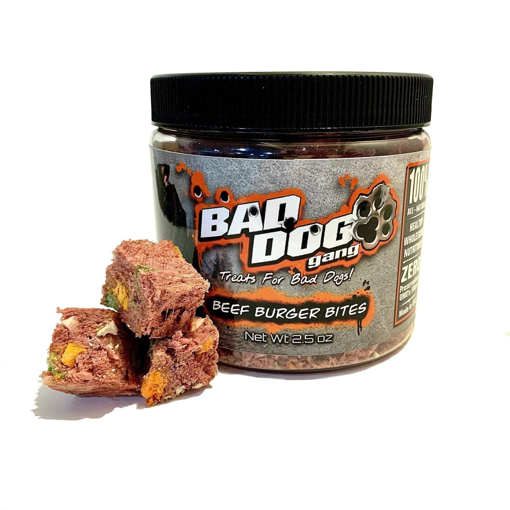 Beef Burger Bites Bad Dog Gang