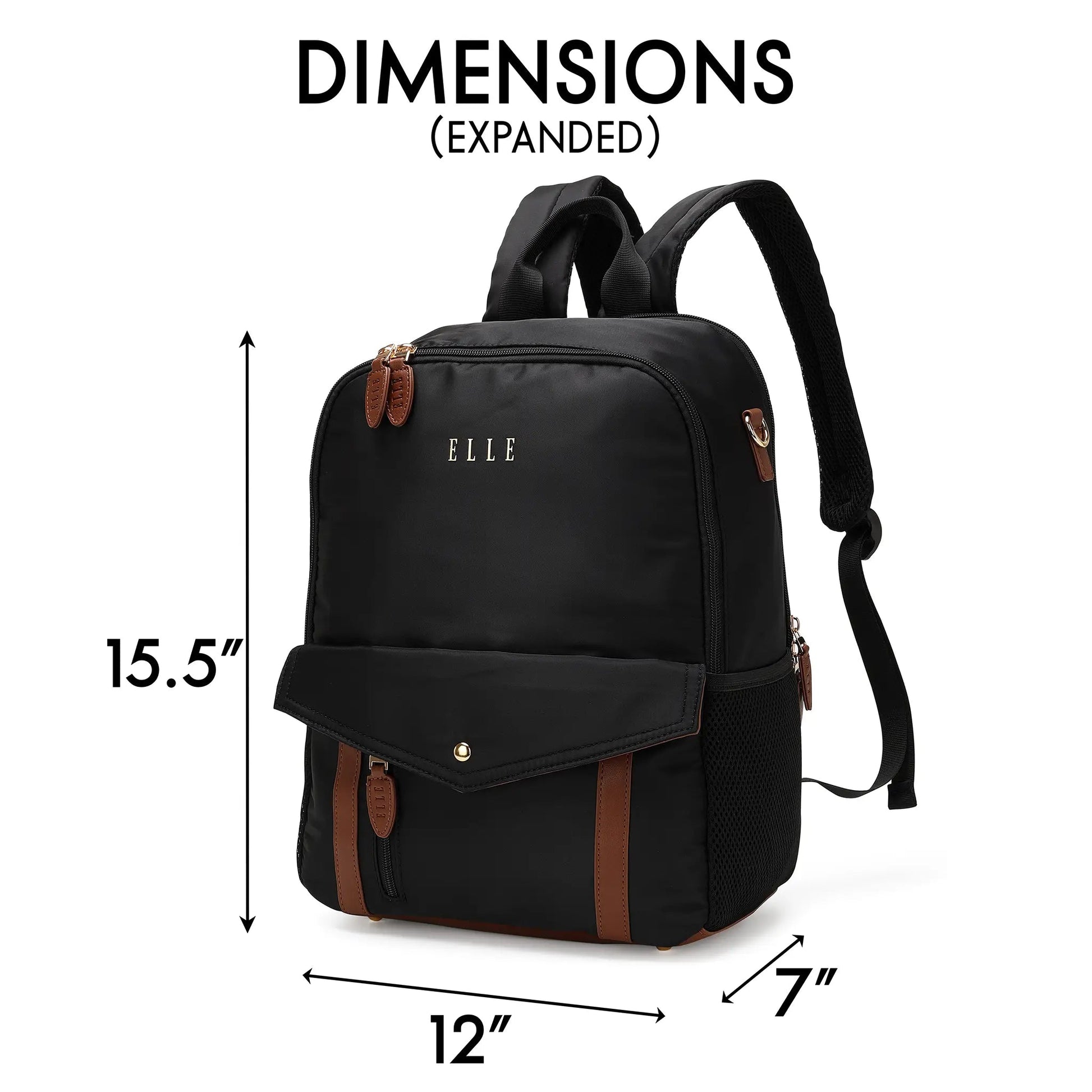 Luxe Journey Expandable 5 Piece Retro Luggage Set Travellty