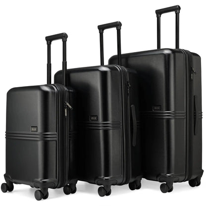 Expedition 3 Piece Expandable Polycarbonate Luggage Set Travellty