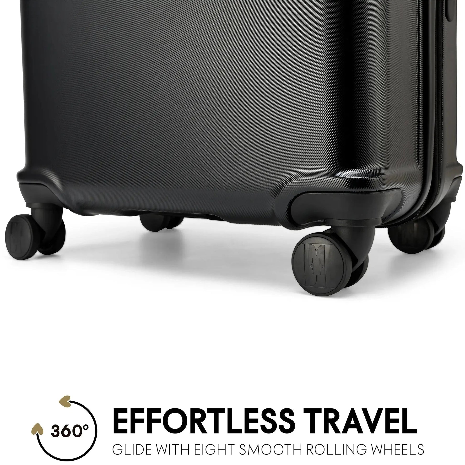 Expedition 3 Piece Expandable Polycarbonate Luggage Set Travellty