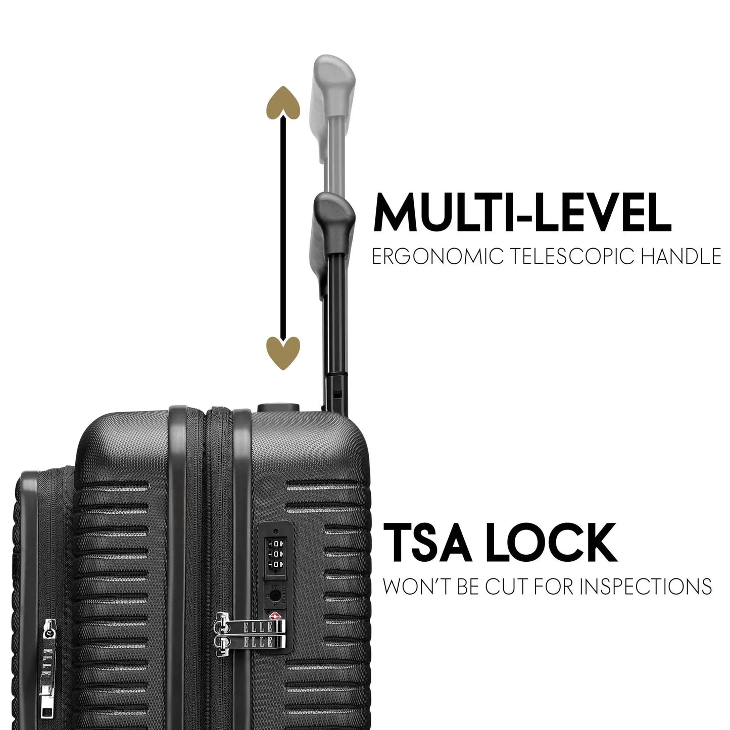 Roamer Escape Expandable 4 Piece Luggage Set Travellty