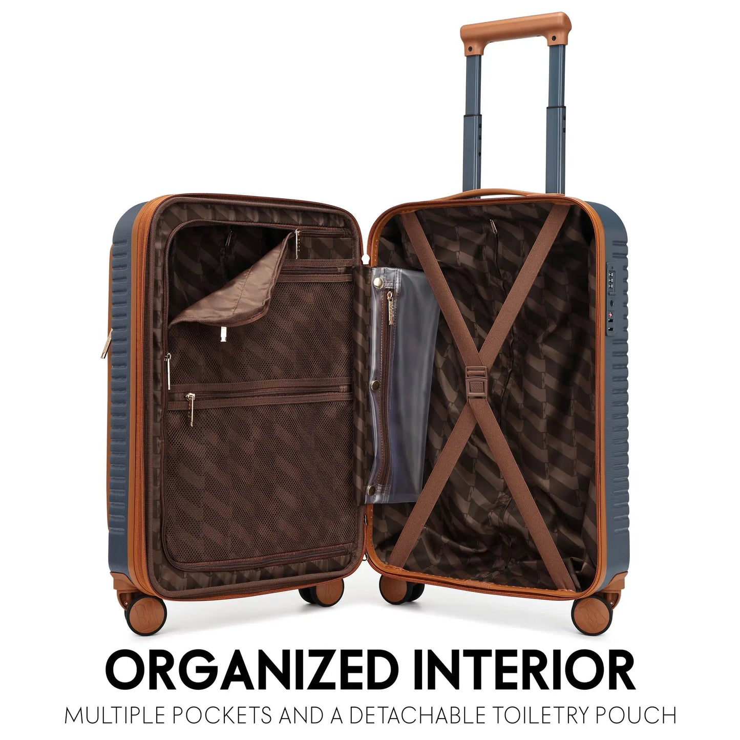 Escape Expandable Laptop Carry-on Suitcase Travellty