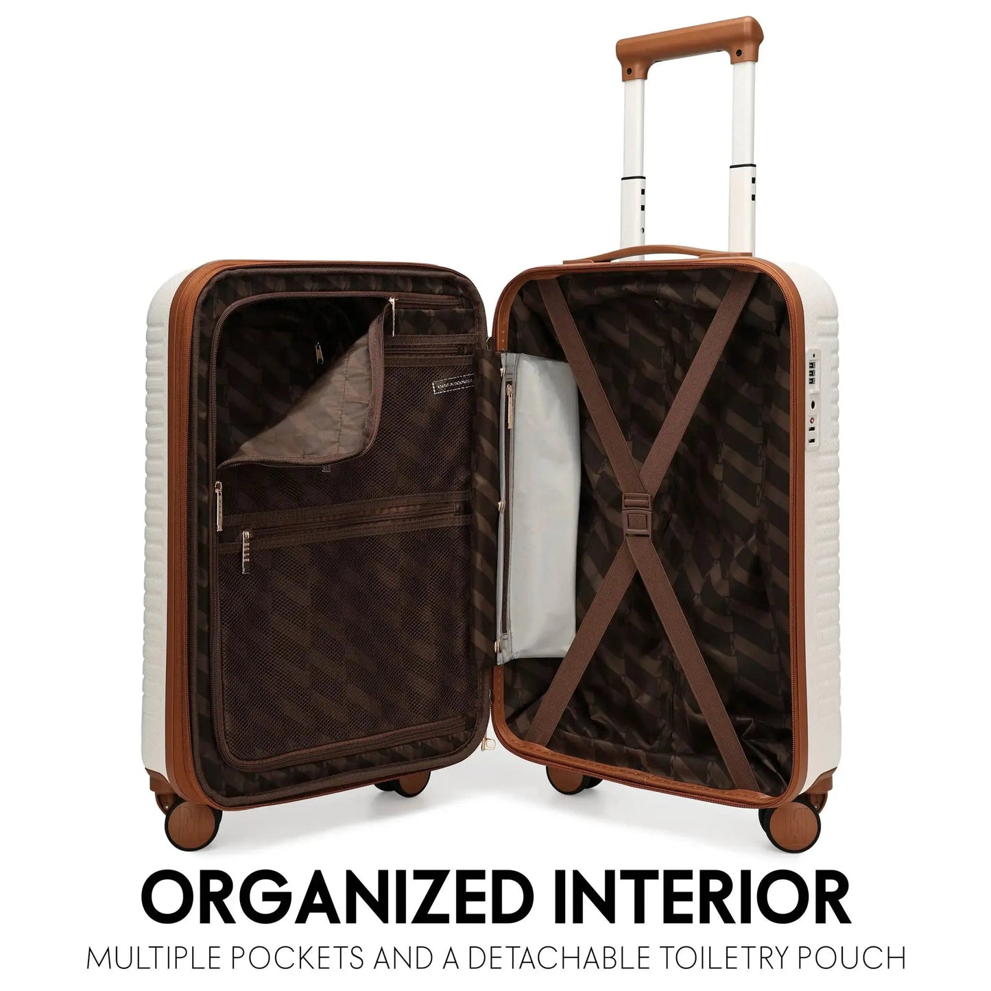 Escape Expandable Laptop Carry-on Suitcase Travellty