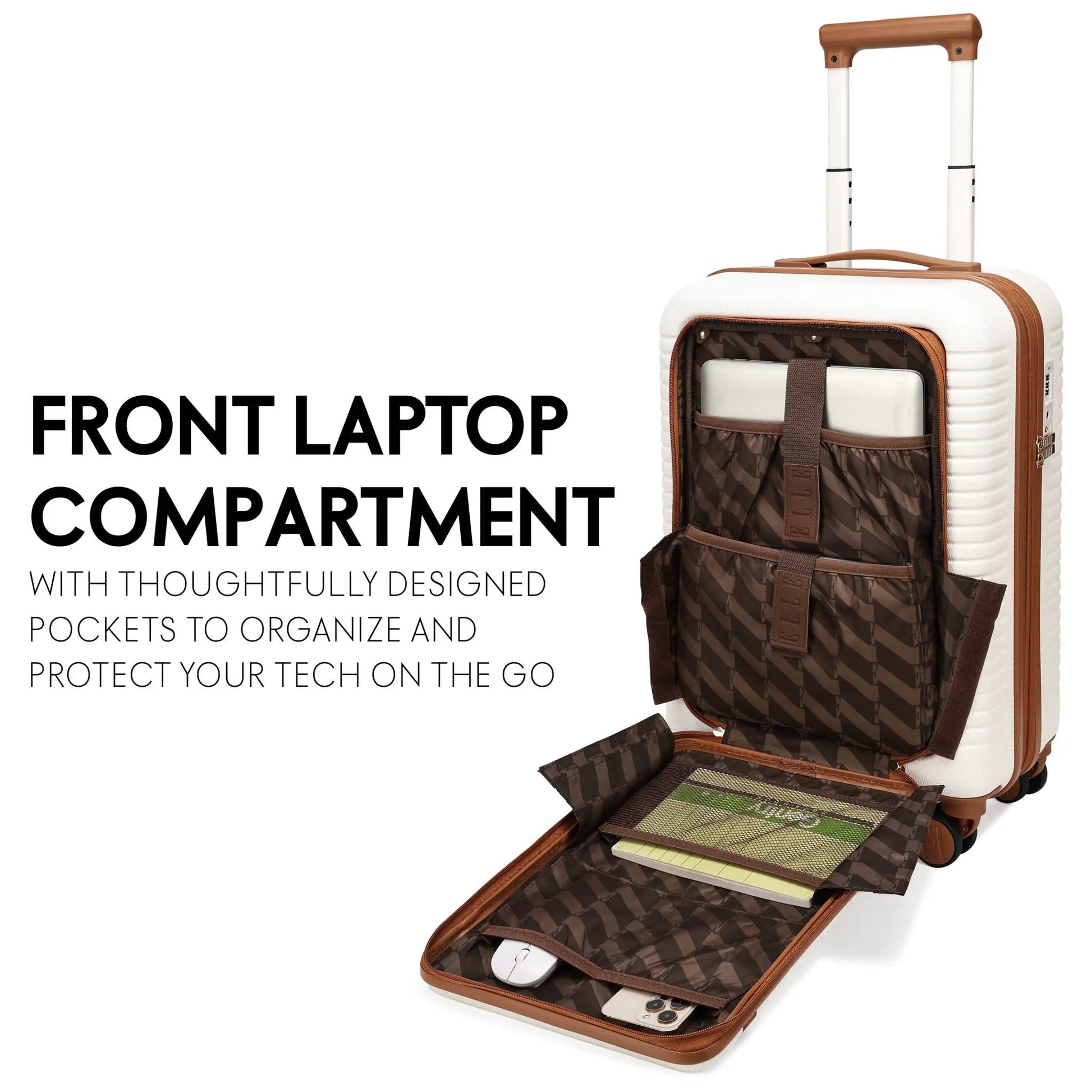 Escape Expandable Laptop Carry-on Suitcase Travellty