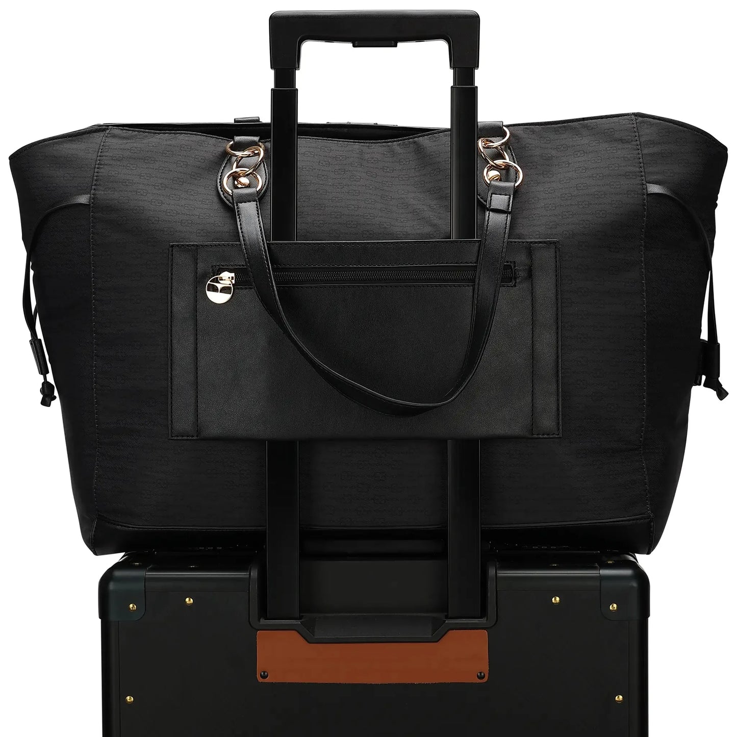 Eleganza 32L Monogram Weekender Tote Bag