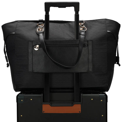 Eleganza 32L Monogram Weekender Tote Bag