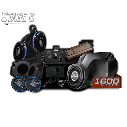 RZR® Elite Series Stage 6 Stereo Kit | UTVS-RZR-S6-E Dunes 2 Dezert SXS