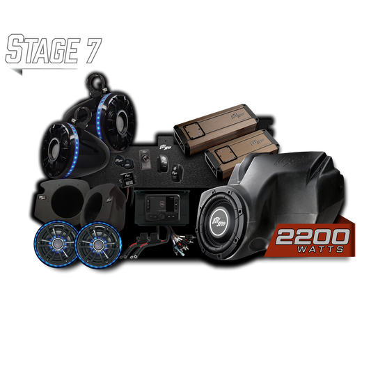 RZR® Elite Series Stage 7 Stereo Kit | UTVS-RZR-S7-E Dunes 2 Dezert SXS