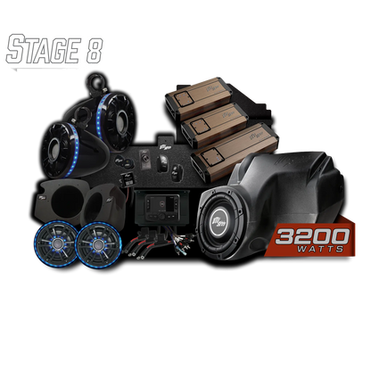 RZR® Elite Series Stage 8 Stereo Kit | UTVS-RZR-S8-E Dunes 2 Dezert SXS