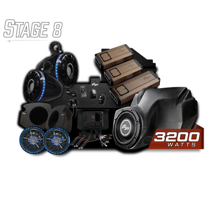 RZR® Elite Series Stage 8 Stereo Kit | UTVS-RZR-S8-E Dunes 2 Dezert SXS
