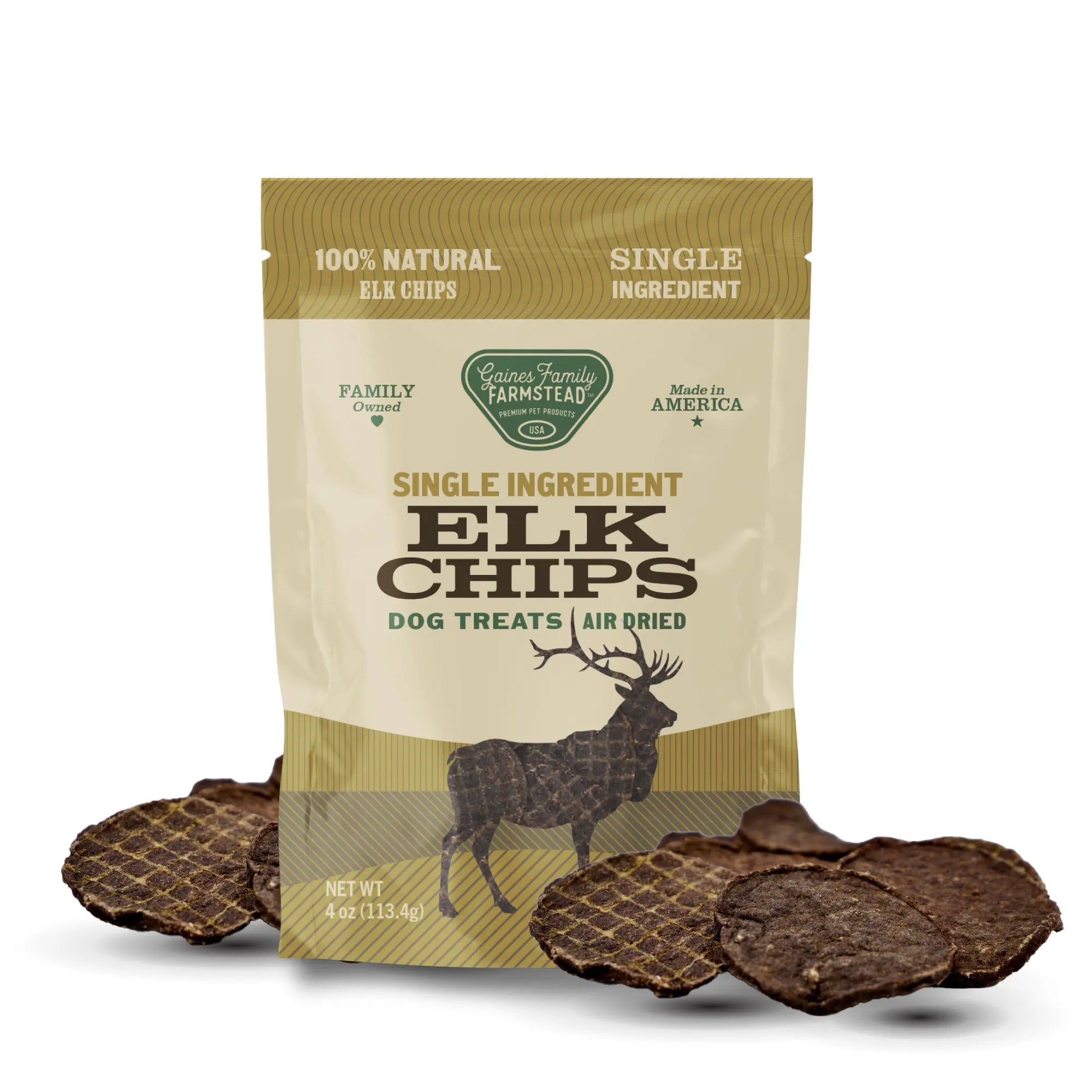 Elk Chips Gaines Family Farmstead